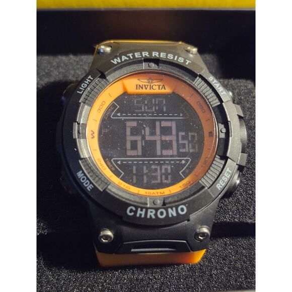 Invicta Digital Alarm Racing Watch - Picture 2 of 3